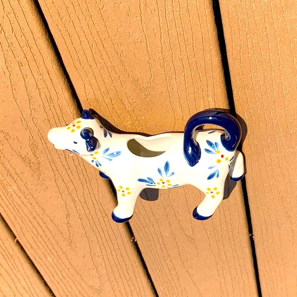 TEMP-TATIONS OLD WORLD 3-PIECE DAIRY TRIO BLUE - Picture 6 of 11